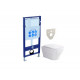 SET AQUATEK АМАДЕО (рама AQUATEK Standard INS-0000012 (без клавиши и крепежа) + унитаз АМАДЕО AQ1163-00 с тонким сиденьем soft-close