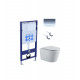 SET AQUATEK ВЕГА-1905-016 (рама AQUATEK Standard INS-0000012 с клавишей KDI-0000016 и крепежом KKI-0000002 + унитаз ВЕГА AQ1905-00 с тонким сиденьем sc)