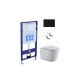 SET AQUATEK ВЕГА-1905-017 (рама AQUATEK Standard INS-0000012 с клавишей KDI-0000017 и крепежом KKI-0000002 + унитаз ВЕГА AQ1905-00 с тонким сиденьем sc)