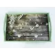 Поднос "Прованс" (дерево), 43x27,5x7см., оливковый/11шт.