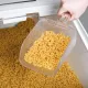 Контейнер для хранения сыпучих продуктов на колесах полипроп. 116л ,H=71,L=75,5,B=45,5см белый