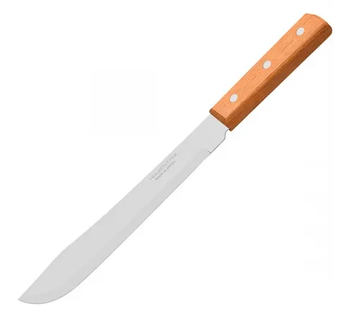 Нож для нарезки мяса сталь,дерево ,L=260/125,B=30мм коричнев.,металлич.