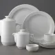 Кофейник «Прага» с крышкой фарфор 400мл D=9,H=13,L=15см белый
