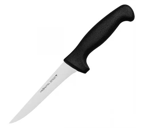 Нож для обвалки мяса «Проотель» сталь нерж.,пластик ,L=285/145,B=20мм металлич.