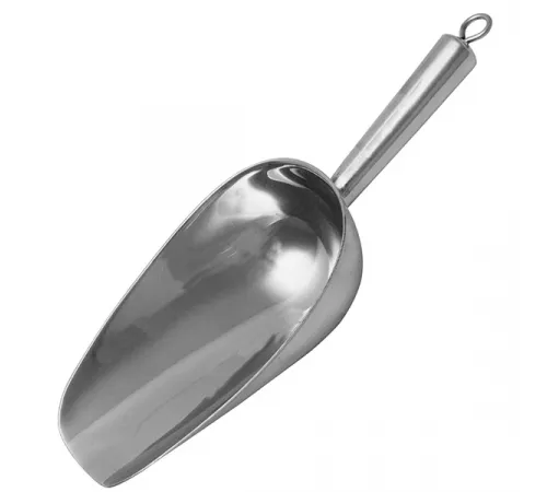 Совок для льда сталь нерж. 1,1л ,L=28,5,B=15см серебрист.