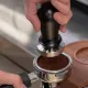 Темпер для кофе динамометрический сталь нерж.,бук D=51,H=105мм стальной,черный