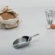 Совок для муки «Хигиа» алюмин. 410мл ,L=26,5,B=10см серебрист.