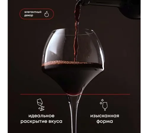 Бокал для вина «Оупен ап» хр.стекло 0,55л D=76/157,H=232мм прозр.