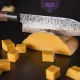 Нож кухонный «Нара» сталь нерж.,дерево ,L=300/165,B=43мм металлич.,тем.дерево