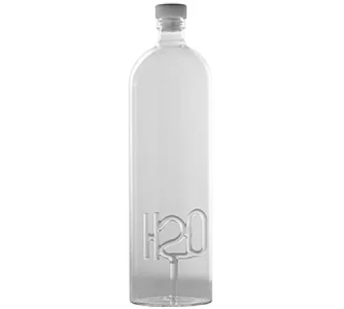 Бутылка «H2O» с пробкой стекло 1,5л D=9,H=32см