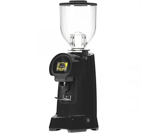 Кофемолка «Eureka Helios 65» (на 1,2 кг кофе) алюм.литой ,H=60,L=25,B=22см 280вт черный,прозр.
