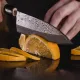 Нож кухонный «Киото» односторонняя заточк сталь нерж.,дерево ,L=285/150,B=47мм