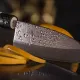 Нож кухонный «Киото» односторонняя заточк сталь нерж.,дерево ,L=285/150,B=47мм