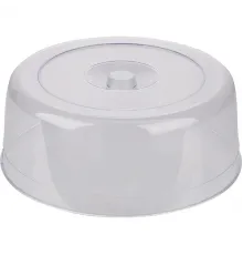 Крышка для блюда пластик D=33,H=12,5см прозр.