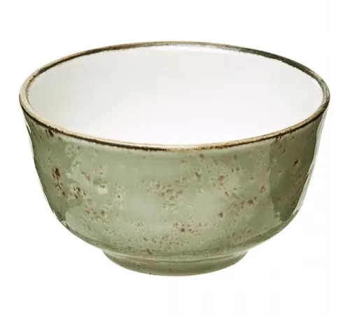 Сахарница «Крафт Грин» фарфор 228мл D=100,H=55мм зелен.