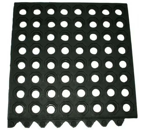 Коврик напольный резина ,H=12,L=915,B=915мм черный