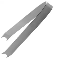 Щипцы для льда «Пробар» сталь нерж. ,L=14,B=1см серебрист.