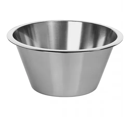 Миска сталь нерж. 2л D=22,H=12см металлич.