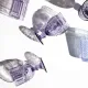 Бокал для вина стекло 220мл D=85,H=144мм фиолет. арт. 01050381