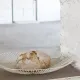 Ваза для фруктов металл D=50,H=7см белый
