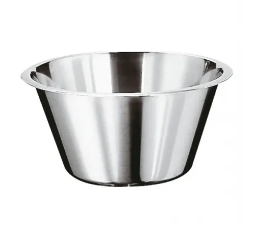Миска сталь нерж. 0,5л D=15,H=7см металлич.