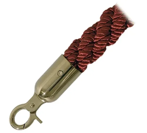 Канат для стойки ограждения ,L=1,5 м красный