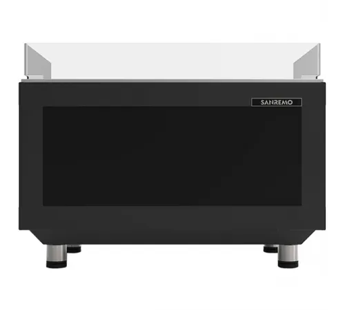 Кофемашина «Sanremo ZOE 2G SED TA» алюм.литой 10,3л ,H=60,2,L=72,B=52,8см 3,15Квт черный,металлич.