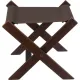 Подставка для сумок «Твист 15» бук ,H=31,5,L=35,B=31см коричнев.