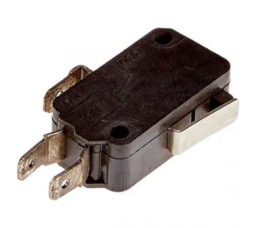 Микровыключатель пластик ,H=10,L=40,B=15мм черный,металлич.