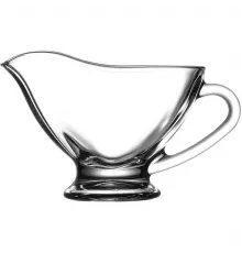 Соусник «Бэйзик» стекло 170мл ,H=90,L=145,B=65мм прозр.