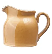 Молочник «Террамеса мастед» фарфор 140мл D=70,H=70,L=103мм св.корич.