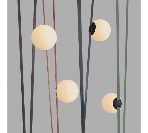 Трековый однофазный светильник Denkirs Belty Orb DK5553-BK