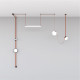 Трековый однофазный светильник Denkirs Belty Orb DK5553-BK