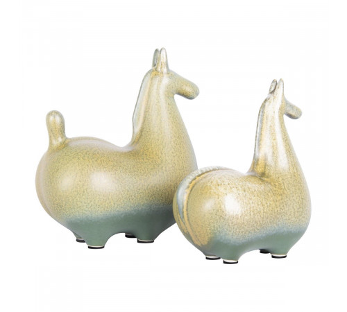 Статуэтка (2 шт.) Loft IT Horse 10283 Green (2 pcs)