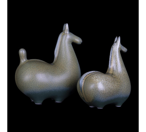 Статуэтка (2 шт.) Loft IT Horse 10283 Green (2 pcs)