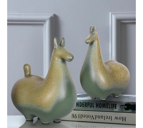 Статуэтка (2 шт.) Loft IT Horse 10283 Green (2 pcs)