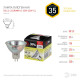 Лампа галогенная Эра GU5.3 35W 3000K GU5.3-JCDR (MR16) -35W-230V-CL C0027363