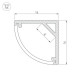 Алюминиевый профиль Arlight SL-Kant-H16-3000 Anod 036041