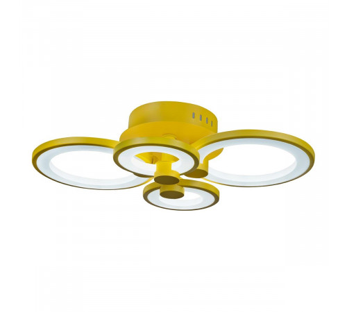 Потолочная светодиодная люстра iLedex Ring A001/4 Yellow