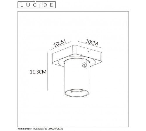Спот Lucide NIGEL 09929/05/31