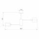 Потолочная люстра Eurosvet Arcada 70127/8 черный