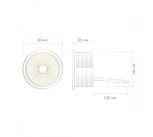 Светодиодный модуль Denkirs Slim Led DK3000-8W dim