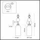 Бра Odeon Light BIZET 4855/1WA