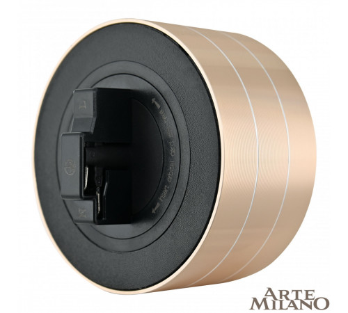 Трековая розетка Arte Milano Am-track-sockets 380011TS/ES Gold
