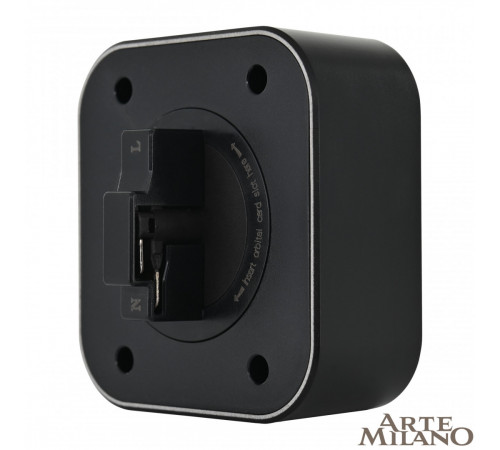 Трековая подсветка Arte Milano Am-track-sockets 380022TL/Light Black