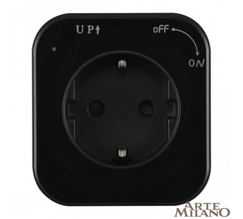 Трековая розетка Arte Milano Am-track-sockets 380022TS/ES Black