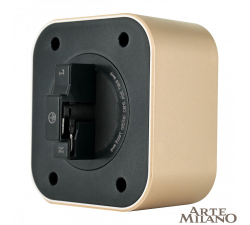 Трековая розетка Arte Milano Am-track-sockets 380022TS/ES Gold