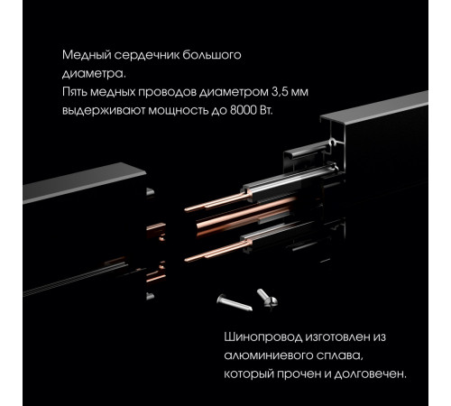 Трековая розетка Arte Milano Am-track-sockets 380022TS/ES Gold