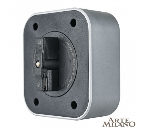 Трековая розетка Arte Milano Am-track-sockets 380022TS/USBx2 Grey