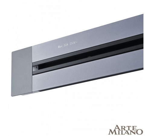 Встраиваемый шинопровод Arte Milano Am-track-sockets 382301TB/100 Grey